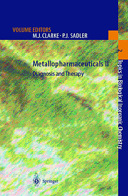 Fester Einband Metallopharmaceuticals II von 