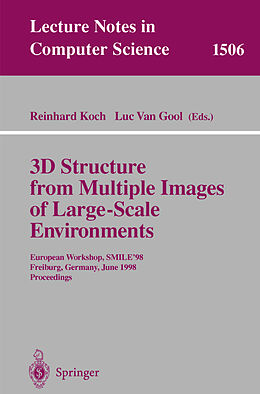 Kartonierter Einband 3D Structure from Multiple Images of Large-Scale Environments von 