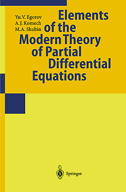 Kartonierter Einband Partial Differential Equations II von Yu. V. Egorov, M. A. Shubin, A. I. Komech
