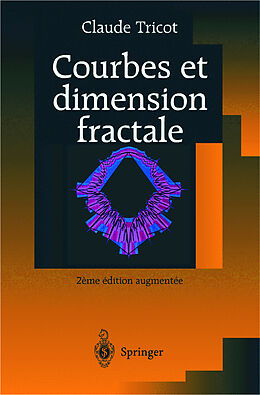 Couverture cartonnée Courbes et dimension fractale de Claude Tricot