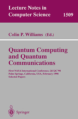 Kartonierter Einband Quantum Computing and Quantum Communications von 
