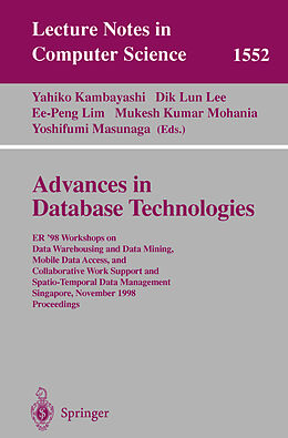 Kartonierter Einband Advances in Database Technologies von 