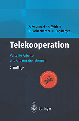 Fester Einband Telekooperation von R. Reichwald, K. Möslein, H. Sachenbacher
