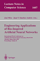 Couverture cartonnée Engineering Applications of Bio-Inspired Artificial Neural Networks de 