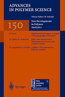 Livre Relié New Developments in Polymer Analytics I de Engelhardt, H.
