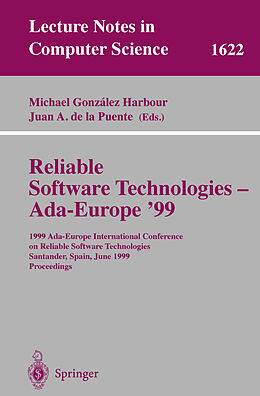 Kartonierter Einband Reliable Software Technologies - Ada-Europe '99 von 