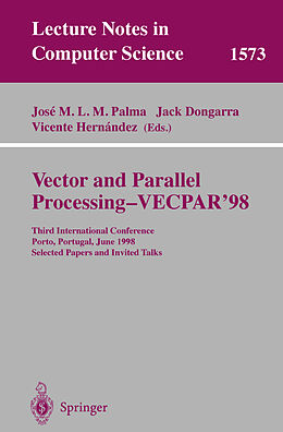 Kartonierter Einband Vector and Parallel Processing - VECPAR'98 von 