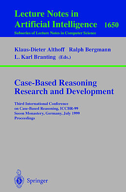 Kartonierter Einband Case-Based Reasoning Research and Development von 