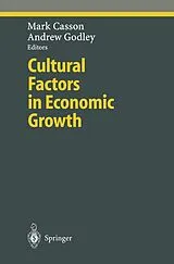 Fester Einband Cultural Factors in Economic Growth von 