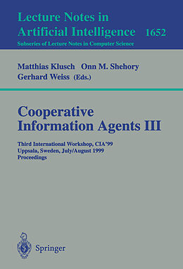 Kartonierter Einband Cooperative Information Agents III von 