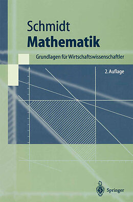 Kartonierter Einband Mathematik von Klaus D. Schmidt