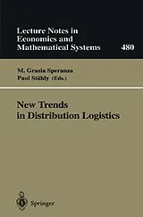 Kartonierter Einband New Trends in Distribution Logistics von
