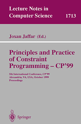 Kartonierter Einband Principles and Practice of Constraint Programming - CP'99 von 