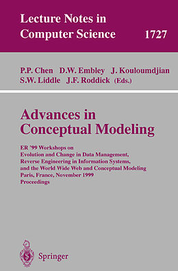 Kartonierter Einband Advances in Conceptual Modeling von 