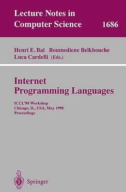 Kartonierter Einband Internet Programming Languages von 