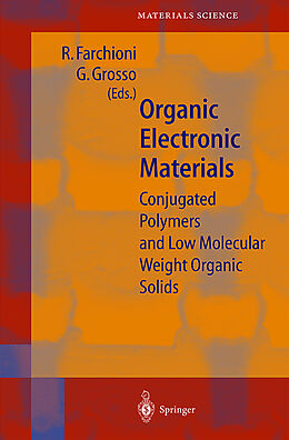 Livre Relié Organic Electronic Materials de 