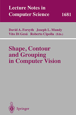 Kartonierter Einband Shape, Contour and Grouping in Computer Vision von 