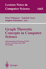 Couverture cartonnée Graph-Theoretic Concepts in Computer Science de 