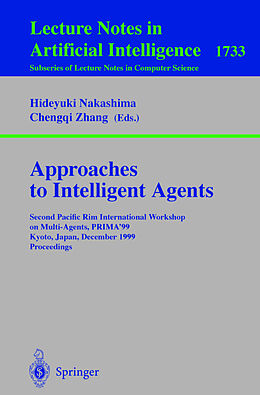 Kartonierter Einband Approaches to Intelligent Agents von 