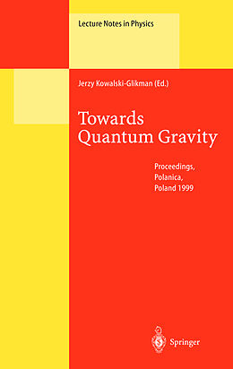 Fester Einband Towards Quantum Gravity von 