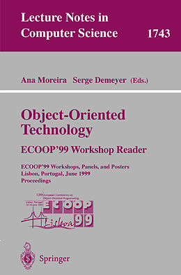 Kartonierter Einband Object-Oriented Technology. ECOOP'99 Workshop Reader von 