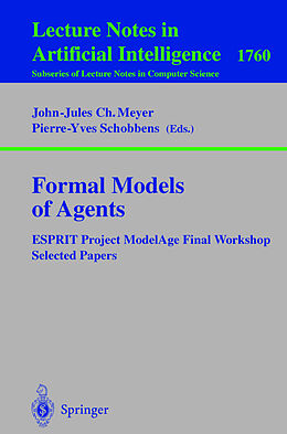 Kartonierter Einband Formal Models of Agents von 