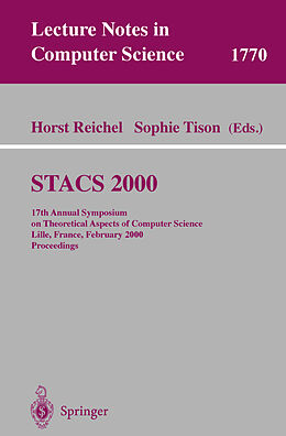 Kartonierter Einband STACS 2000 von 