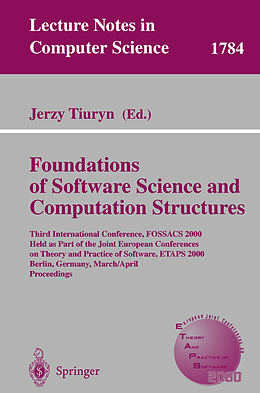 Kartonierter Einband Foundation of Software Science and Computation Structures von 