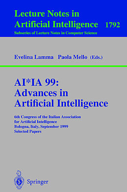 Kartonierter Einband AI*IA 99:Advances in Artificial Intelligence von 