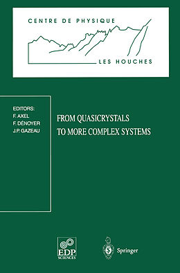 Couverture cartonnée From Quasicrystals to More Complex Systems de 