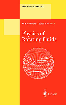 Fester Einband Physics of Rotating Fluids von 