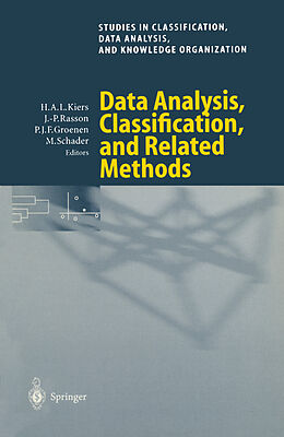 Couverture cartonnée Data Analysis, Classification, and Related Methods de 