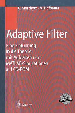 Kartonierter Einband Adaptive Filter von George Moschytz, Markus Hofbauer