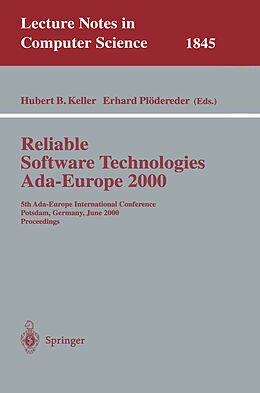Kartonierter Einband Reliable Software Technologies Ada-Europe 2000 von 