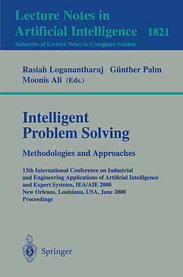 Kartonierter Einband Intelligent Problem Solving. Methodologies and Approaches von 