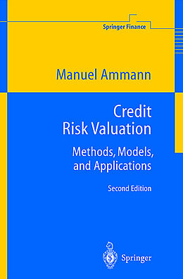 Fester Einband Credit Risk Valuation von Manuel Ammann