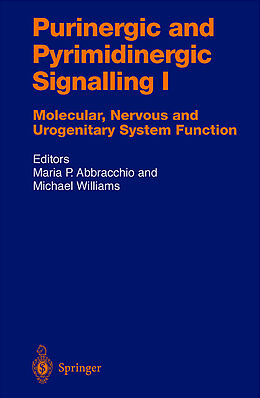 Livre Relié Purinergic and Pyrimidinergic Signalling de 