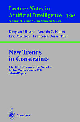 Kartonierter Einband New Trends in Constraints von 