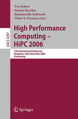 Kartonierter Einband High Performance Computing - HiPC 2006 von 