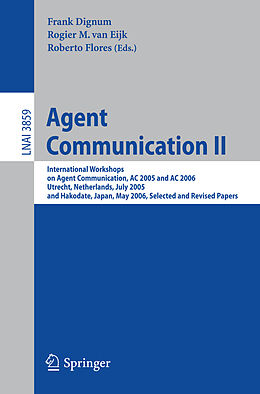 Kartonierter Einband Agent Communication II von 