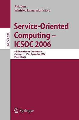 E-Book (pdf) Service-Oriented Computing - ICSOC 2006 von 