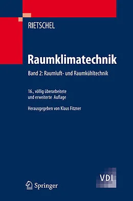 E-Book (pdf) Raumklimatechnik von H. Rietschel, Klaus Fitzner
