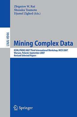 Kartonierter Einband Mining Complex Data von 