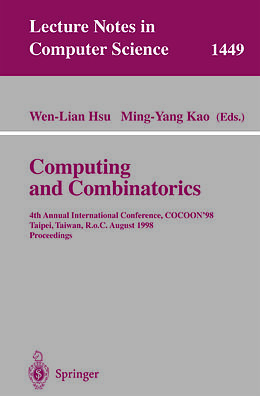 E-Book (pdf) Computing and Combinatorics von 
