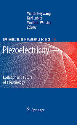 E-Book (pdf) Piezoelectricity von Walter Heywang, Karl Lubitz, Wolfram Wersing