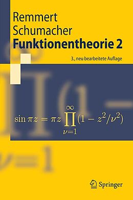 E-Book (pdf) Funktionentheorie 2 von Reinhold Remmert, Georg Schumacher