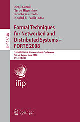 Couverture cartonnée Formal Techniques for Networked and Distributed Systems   FORTE 2008 de 