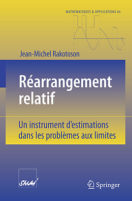 Couverture cartonnée Réarrangement Relatif de Jean-Michel Rakotoson