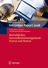 Kartonierter Einband Fehlzeiten-Report 2008 von 