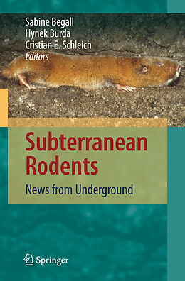 Livre Relié Subterranean Rodents de 